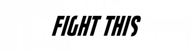 Fight This  baixar fontes gratis