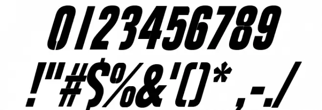 FightThis Font OTHER CHARS