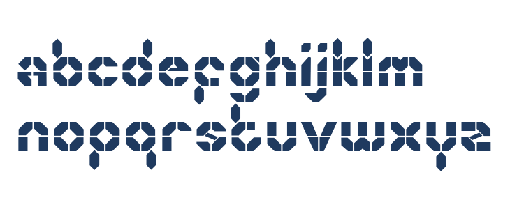 Fighter Brick Lowercase