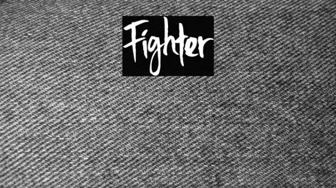 Fighter Font examples