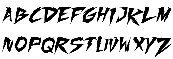 Fighting Spirit turbo Caratteri MINUSCOLO