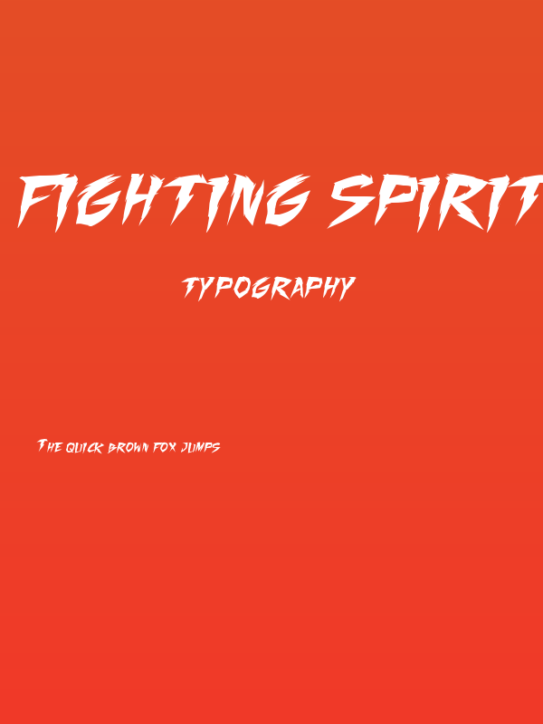 Fighting Spirit turbo Poster