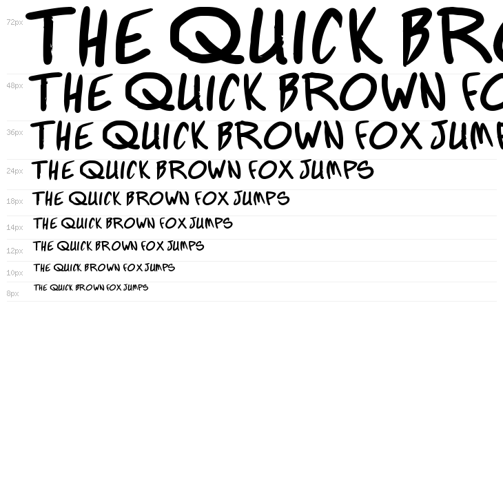 Fighting wordz Bold Waterfall