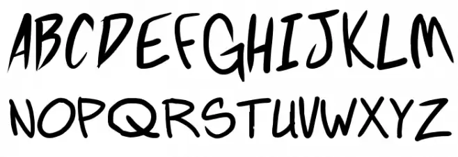 Fighting wordz Fonte MAIÚSCULAS