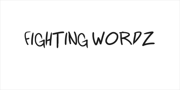 Fighting wordz Logo