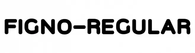 Figno-Regular  Frei Schriftart Herunterladen