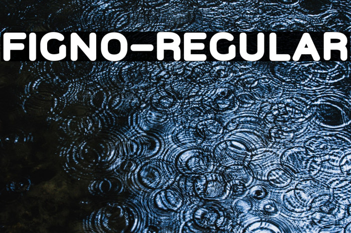 Figno-Regular Example 1