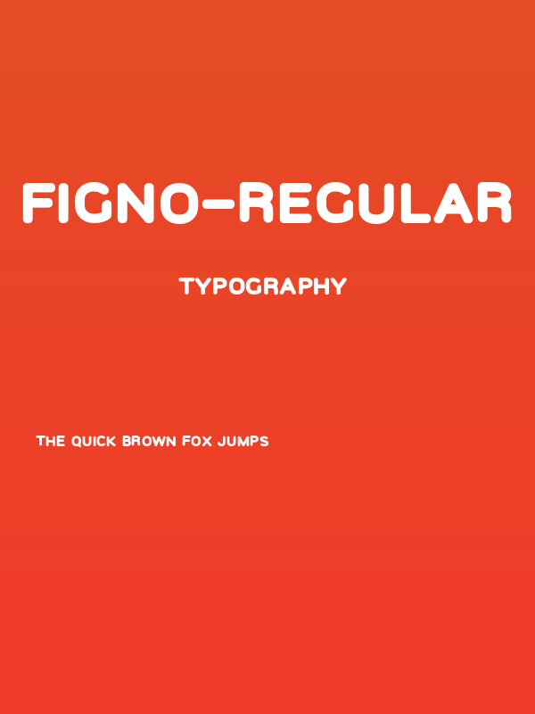 Figno-Regular Poster