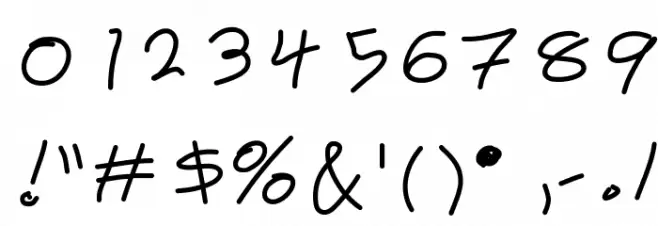 FigsintheSummer Font OTHER CHARS