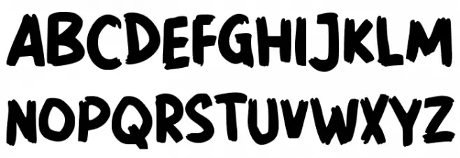 Figu Morisca Schriftart Groß