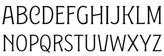 FigueraVariable-LightCondensed 字体 大写