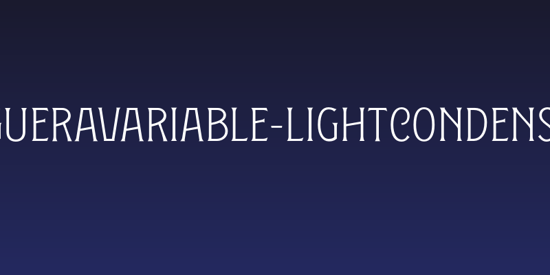 FigueraVariable-LightCondensed Social Header