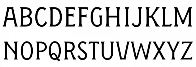 FigueraVariable-LightCondensed 字体 小写