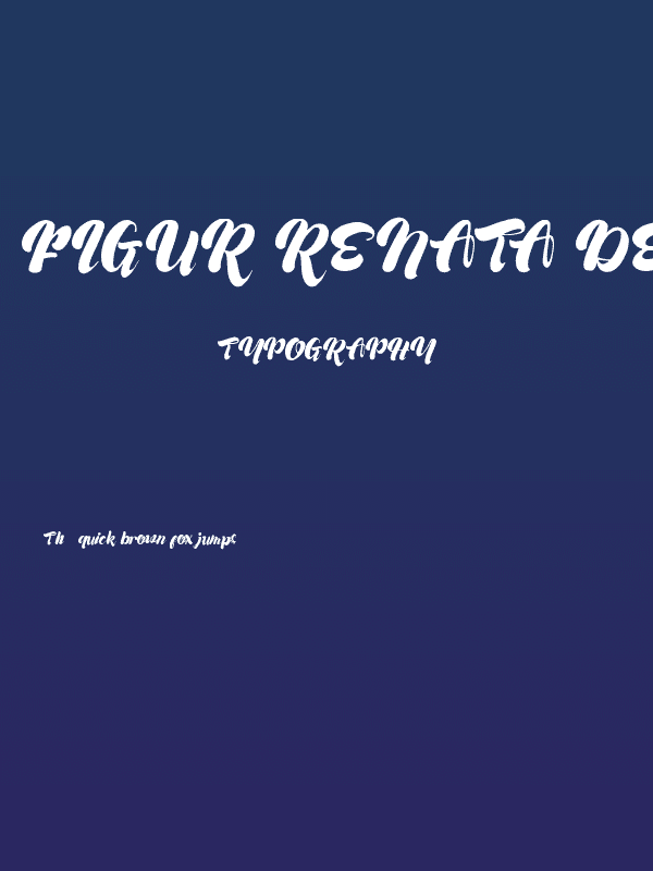 Figur Renata DEMO Regular Poster