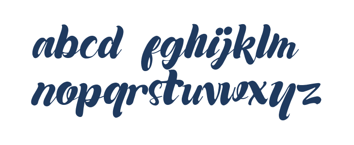 Figur Renata DEMO Regular Lowercase