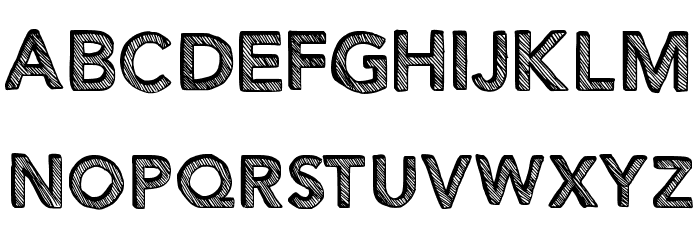 Figurativative Font LOWERCASE