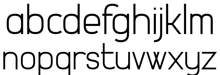 Figure Things Font LOWERCASE