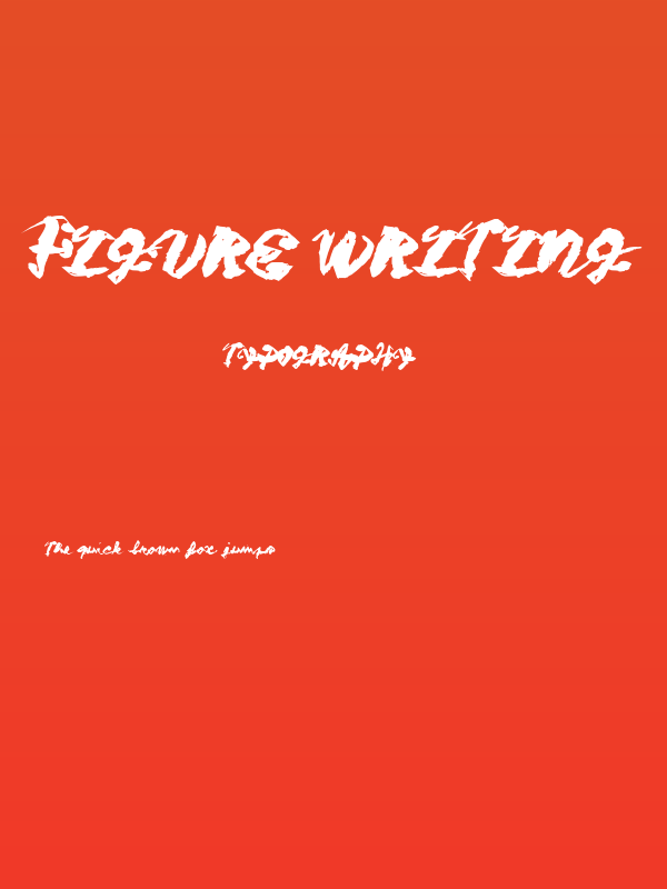 Figure writing Poster