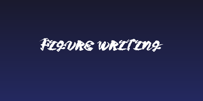 Figure writing Social Header