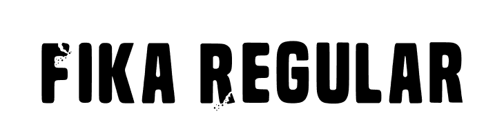 Fika Regular  Frei Schriftart Herunterladen