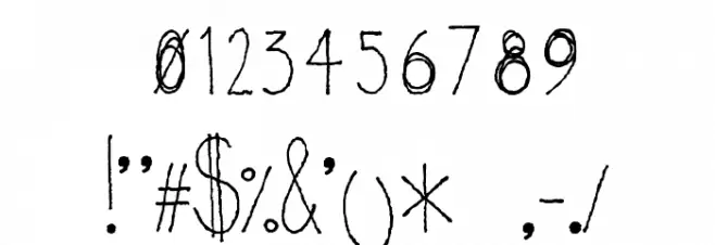 Fil Sans Semi-condensed Thin Font OTHER CHARS