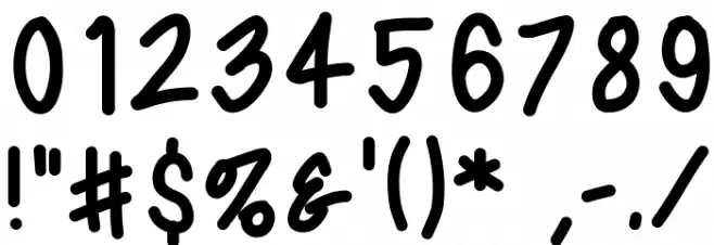 Fil3 Font OTHER CHARS