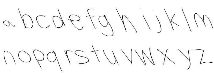 Filament Five-Two Font LOWERCASE