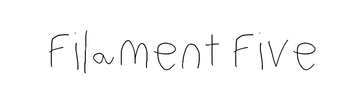 Filament Five Font