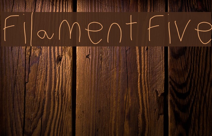 Filament Five Font examples