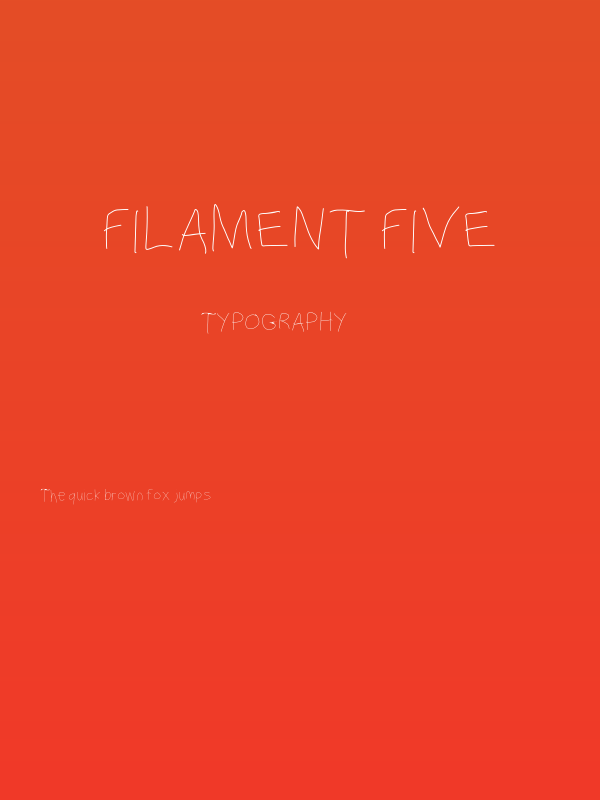 Filament Five Poster