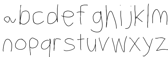 Filament Five Font LOWERCASE