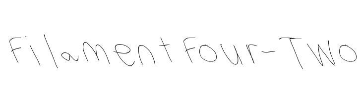 Filament Four-Two  Free Fonts Download