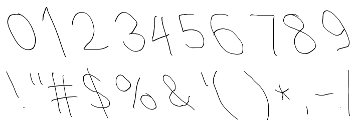 Filament Four-Two Font OTHER CHARS