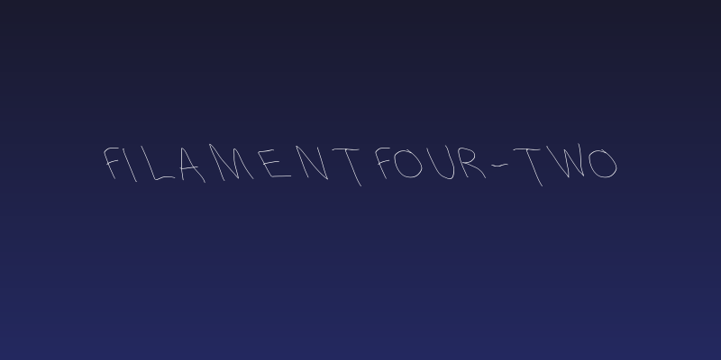 Filament Four-Two Social Header