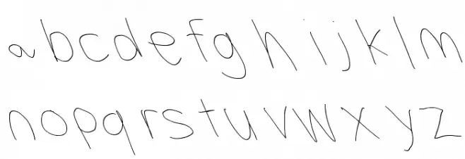 Filament Four-Two Schriftart Kleinbuchstaben