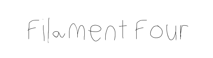 Filament Four  Frei Schriftart Herunterladen