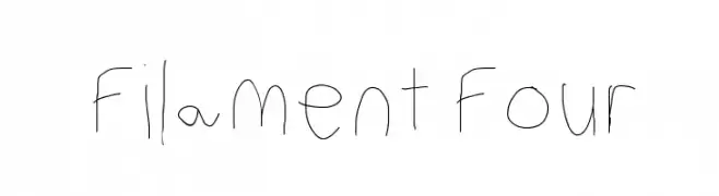 Filament Four  免费字体下载