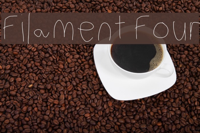 Filament Four Font examples