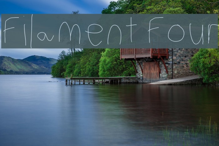Filament Four Font examples