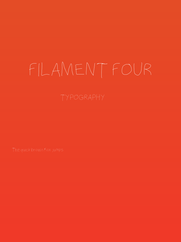 Filament Four Poster