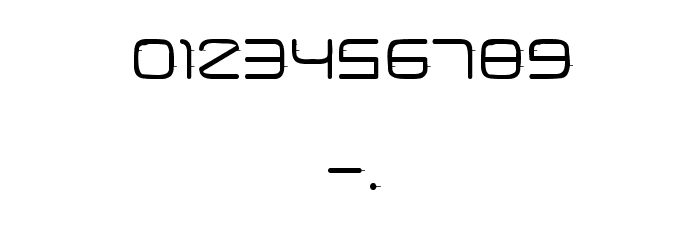 Filament Galactique Font OTHER CHARS