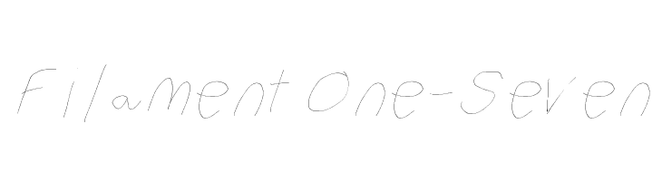 Filament One-Seven  免费字体下载