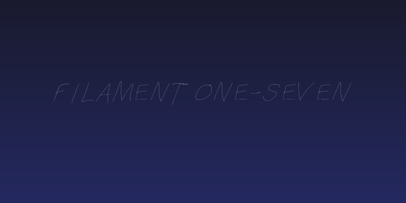 Filament One-Seven Social Header