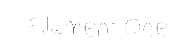 Filament One Font