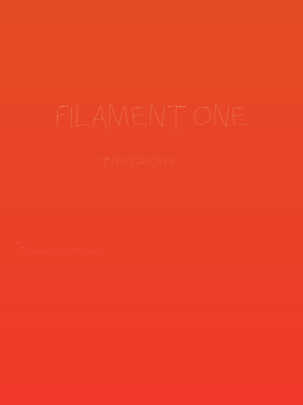 Filament One Poster