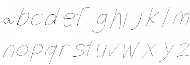 Filament Serie Three-Seven Font LOWERCASE