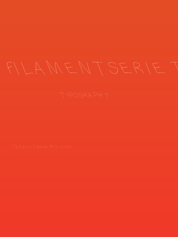 Filament Serie Three-Two Poster