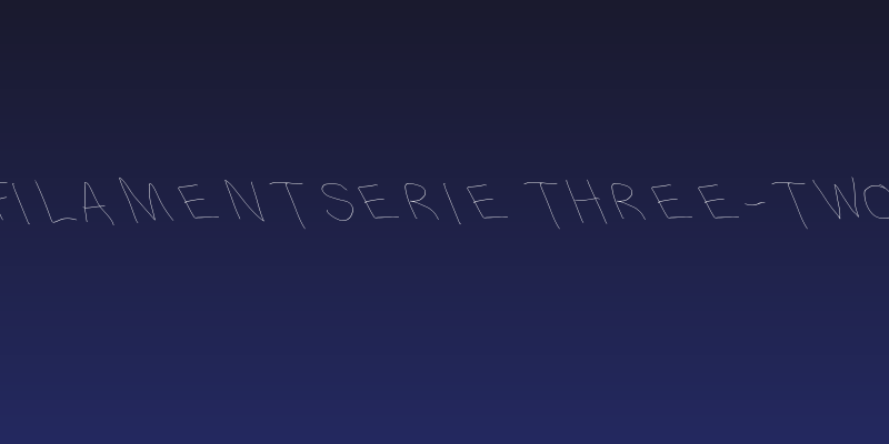 Filament Serie Three-Two Social Header