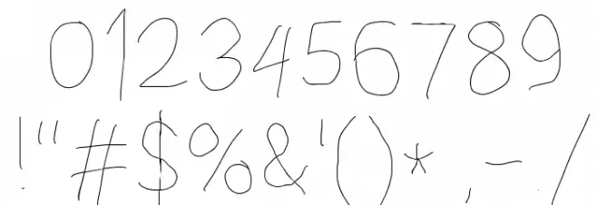 Filament Serie Three Font OTHER CHARS