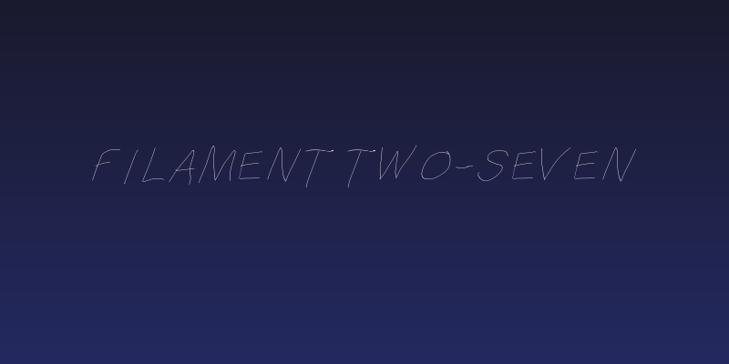 Filament Two-Seven Social Header
